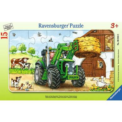 Ravensburger Rahmenpuzzle - Traktor auf dem Bauernhof