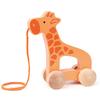 Hape med uttrekkbar leketøy - Giraffe