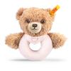 STEIFF Sov-godt-bjørn, rangle, rosa