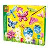 SES Creative® Kit moulage plâtre peinture papillons paillettes