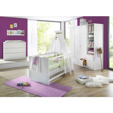 geuther Kinderzimmer Fresh 3 türig weiß  - Onlineshop Babymarkt