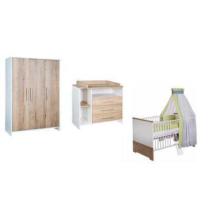 Schardt  Kinderzimmer Eco Plus 3-türig - weiß