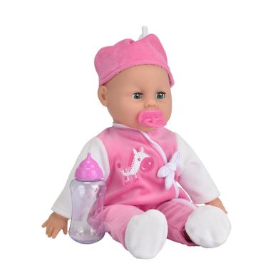 Spielzeug/Puppen: Simba Simba Babypuppe Laura - Babysprache 38cm