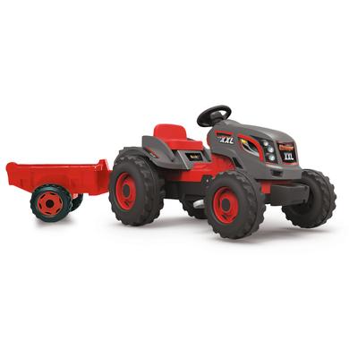 Spielzeug/Kinderfahrzeuge: Smoby Smoby Traktor Stronger XXL mit Anhänger