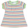 pink or blue Robe enfant rayures multicolores