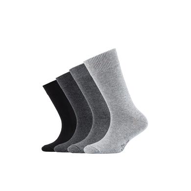 s. Olive r Ponožky 4-pack šedé
