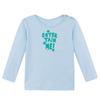 ESPRIT Newborn Shirt met lange mouwen licht blauw