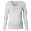 ESPRIT Těhotenské tričko s dlouhým rukávem šedé melange 