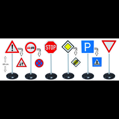 BIG Trafikskyltar Signs-Mega-Set