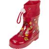 Playshoes Gummistiefel Waldtiere rot