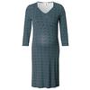 ESPRIT Nursing Dress Night Blue allover-tryck 