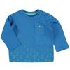 TOM TAILOR Langærmet skjorte med numre til drenge - Print Medium Deep Sky Blue