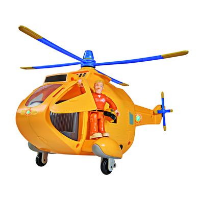 Spielzeug/Sammelfiguren: Simba Simba Feuerwehrmann Sam - Hubschrauber Wallaby II mit Figur