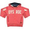 STACCATO Boys Sweatjacke red melange structure