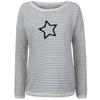 bellybutton  Sweatshirt til gravide med stjerne, stribet