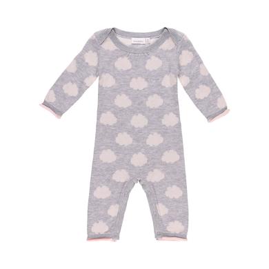 noukie´s Girls Overall Cocon grey and pink - rosa/pink - Gr.ab 9 Monate - Mädchen