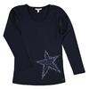 ESPRIT T-Shirt til gravide med lange ærmer Night Blå