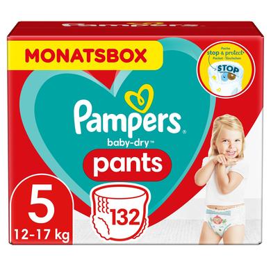 PAMPERS Pannolini mutandina Baby Dry Pants Taglia 5 (12-17 kg) Confezione risparmio 132 pezzi