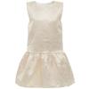 name it Girls Kleid Ines gold colour