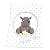 Herding Couverture Enfant Polaire Dumbo Disney 75x100 Cm Roseoubleu Fr