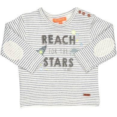 Staccato  Girls Sweatshirt offwhite Streifen - grau - Gr.80 - Mädchen