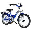 star Trademarks BIKESTAR® Premium Barncykel 16" silver/blue 