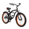 bikestar® Vélo enfant premium 20 pouces noir