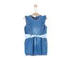 s.Oliver Girl s jurk blauw denim niet rekbaar