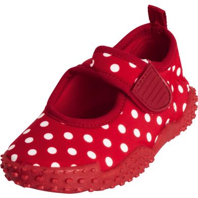 Playshoes  Aqua-Schuhe Punkte rot - Gr.32/33 - Mädchen