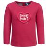 løb! Girls Sweatshirt, pink