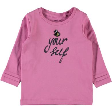 name it  Girls Sweatshirt Nbfermona wild orchid - rosa/pink - Gr.Newborn (0 - 6 Monate) - Mädchen