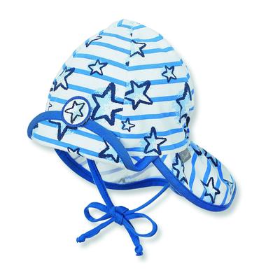 Sterntaler  Schildmütze Flapper Jersey Sterne kristallblau - Gr.Babymode (6 - 24 Monate) - Unisex