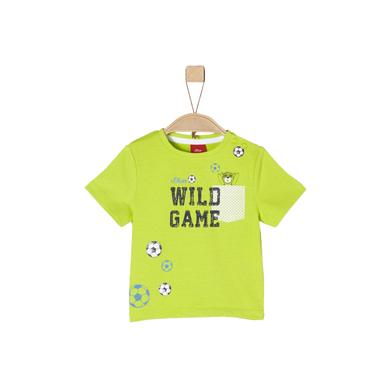 s.Oliver  Boys T-Shirt light green - grün - Gr.68 - Jungen