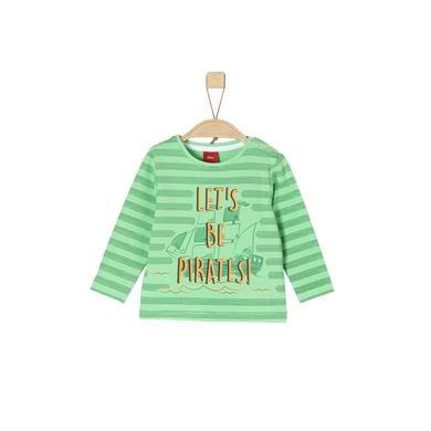 s.Oliver  Boys Langarmshirt light green - grün - Gr.Babymode (6 - 24 Monate) - Jungen