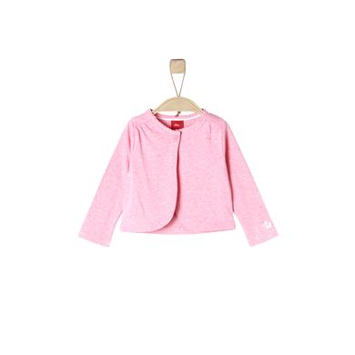 s.Oliver  Girls Langarmshirt light pink melange - rosa/pink - Gr.68 - Mädchen