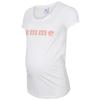 mama licious Omstandigheden shirt MLFEMME Helder wit/Straberry Ice