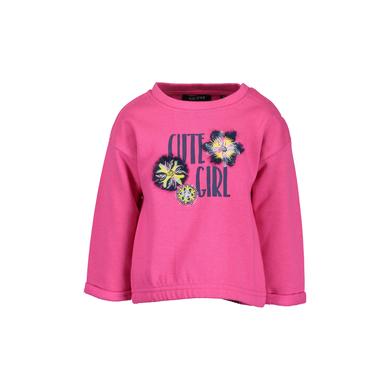 Blue Seven  Girls Baby Sweatshirt Magenta - rosa/pink - Gr.62 - Mädchen