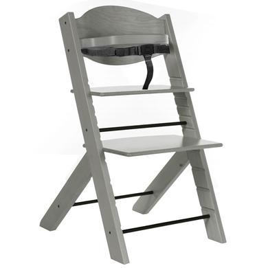 Treppy vysoká židle dřevitá šedá