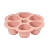 BEABA Aufbewahrungsbehälter Multiportions rosa 6 x 150 ml 