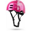 PROMETHEUS BICYCLES fietshelm maat S 53-55 cm, roze/wit, roze/wit