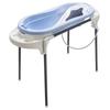 Rotho Babydesign Set de bain baignoire sur pieds bébé TOP Xtra sky blue white 4 pièces