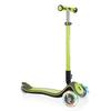 AUTHENTIC SPORTS Globber ELITE  lights, lime green
