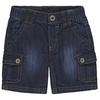 Steiff Boys Bermuda jeans, blauw