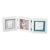 Baby Art Ramka na obrazek z nadrukiem - Mój Baby Touch Double Print  Frame White essentials 