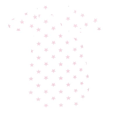 odenwälder  Jersey Unterzieh-Schlafsack BabyNest candy pink - weiß - Gr.70 cm