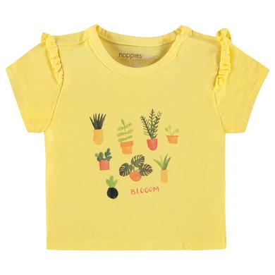 noppies  T-shirt Springville Limelight - gelb - Gr.80 - Mädchen