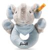 Steiff Trampili Elefant Greifring mit Rassel, 13 cm blau