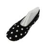 TROSTEL scarpa da ginnastica stelle nero bianco