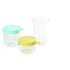 BEABA® Aufbewahrungsbehälter Set (150 ml gelb, 250 ml hellblau, 400 ml dunkelblau)