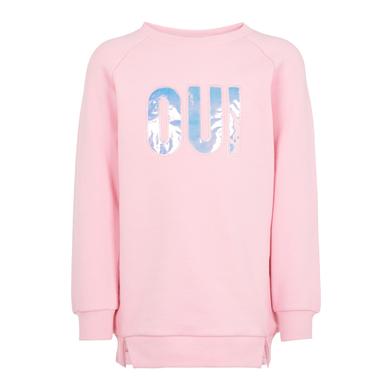 name it  Girls Sweatshirt Nona Prism Pink - rosa/pink - Gr.80 - Mädchen